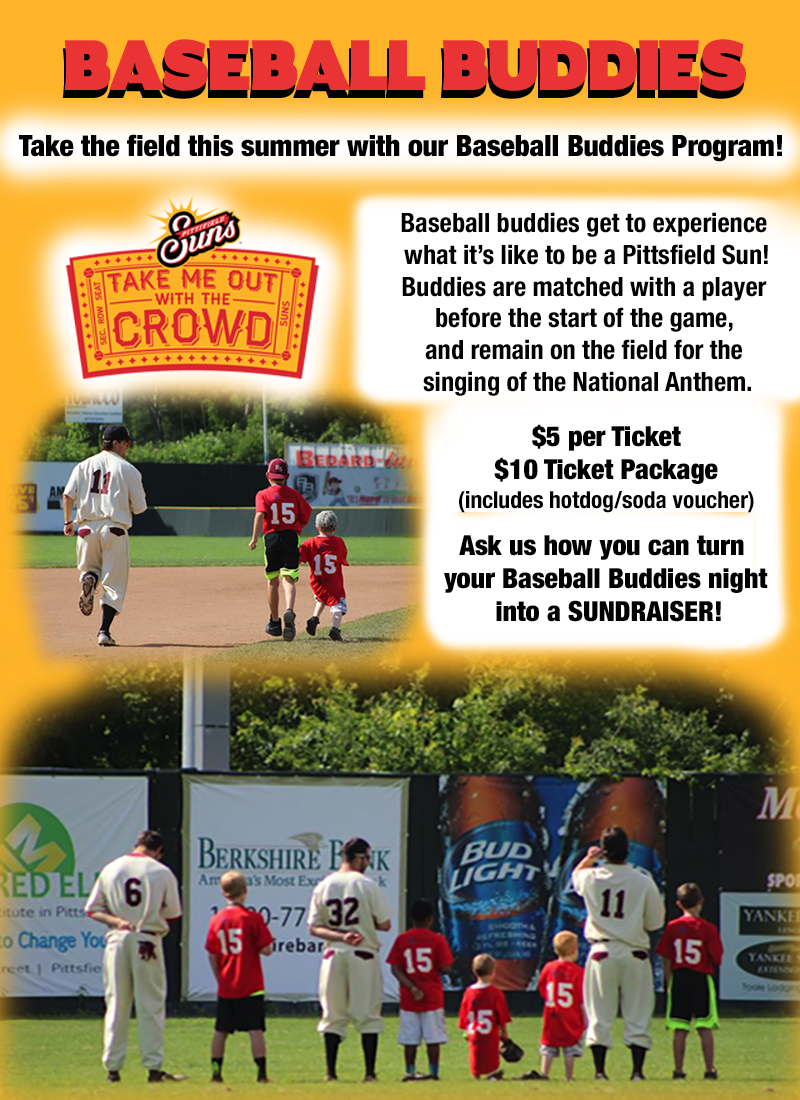 Pittsfield Suns Baseball Buddies